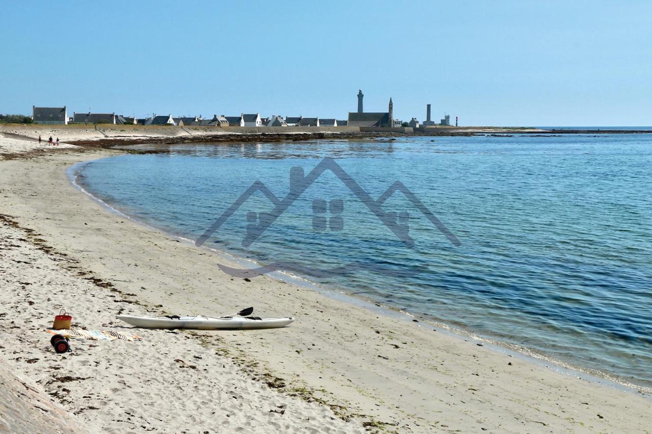 Localise - A06 - Entierement De Plain-Pied Avec Petite Vue Mer - Donnant Sur La Piscine Et Le Jardin - Wifi Inclus - Draps Inclus - Guilvinec Luaran gambar